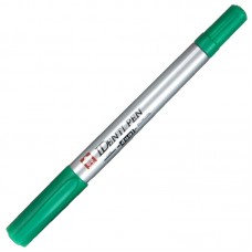 Marker permanent Identi-Pen Sakura 2otsaga 0,4mm-1,0mm, roheline